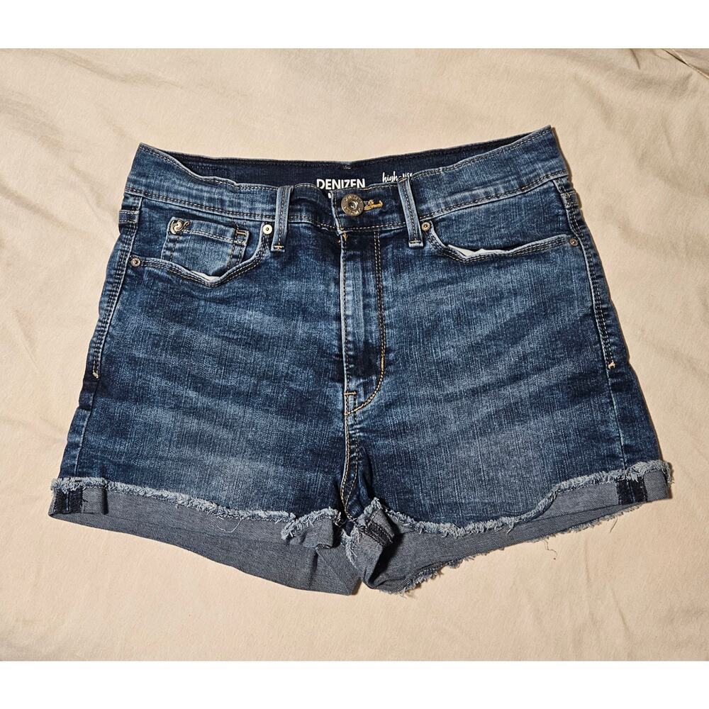 Women's Denizen Levi's High Rise Denim Shorts Size 29 Waist